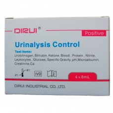 Контрольный раствор, положительный Urianlysis Control (Positive) "Dirui" для анализатора мочи